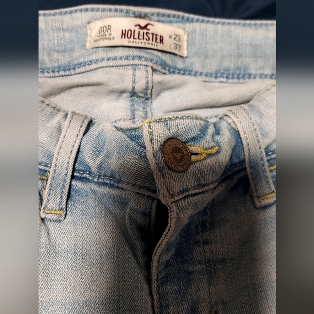 Hollister Distressed Bootcut Jeans